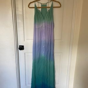 Chelsea Flowers Ombre Maxi